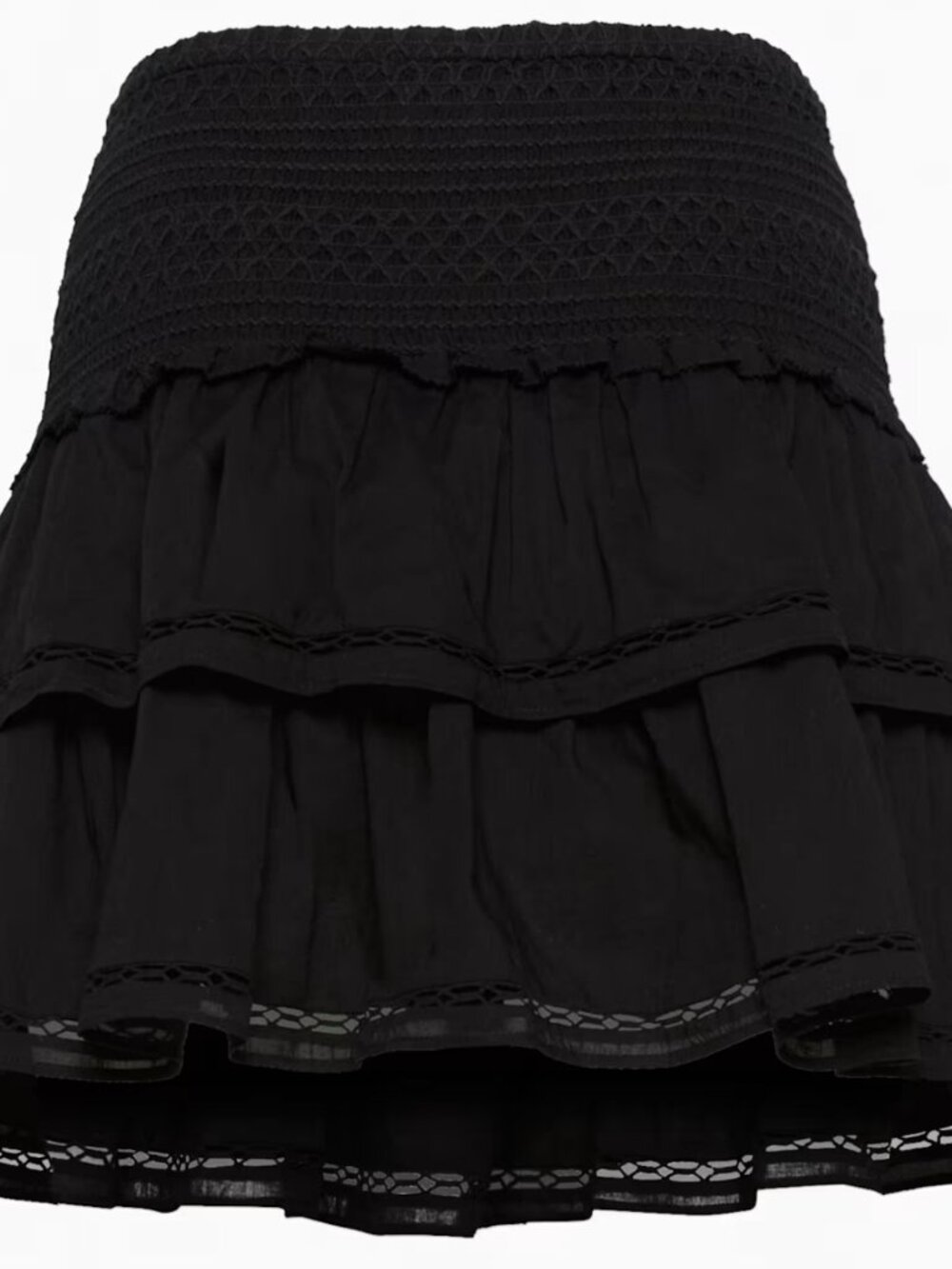 Sunday Best Paloma - Organic cotton tiered mini skirt